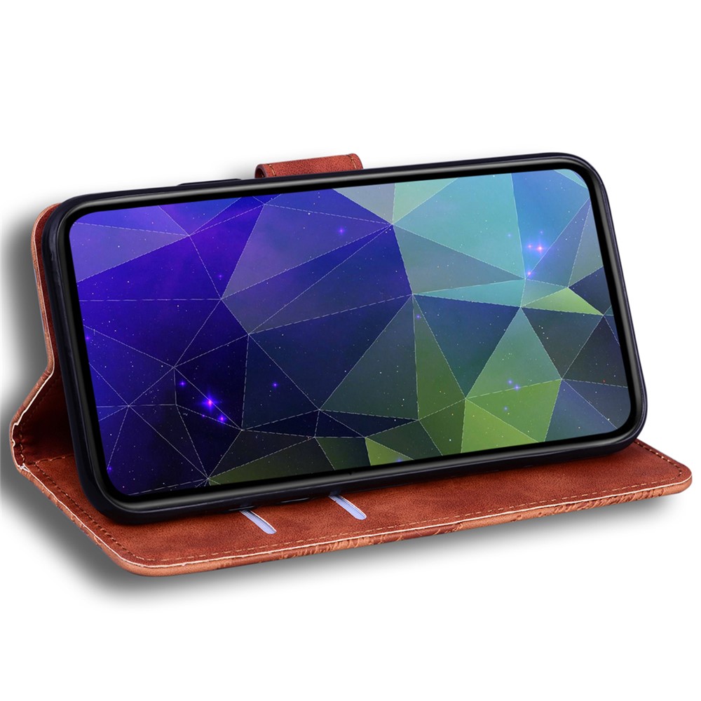  Sony Xperia 10 VII Fodral Läder Brun