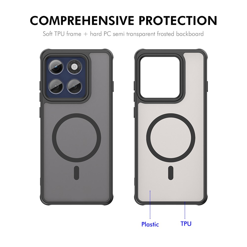 ENKAY ENKAY Motorola Edge 60 Pro Skal MagSafe Inkl. Skärmskydd