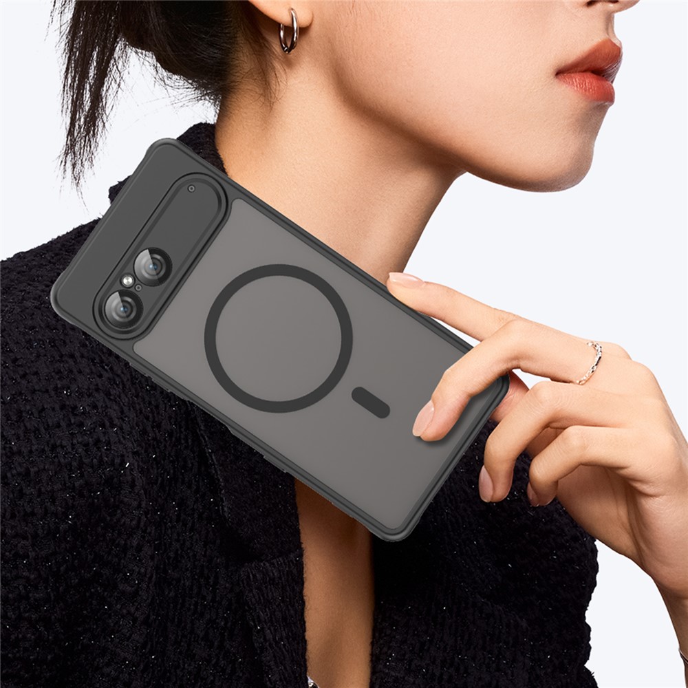  Sony Xperia 10 VII Skal MagSafe Hybrid Svart