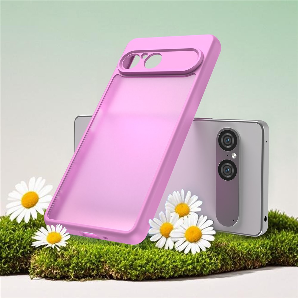  Sony Xperia 10 VII Skal Hybrid Frosted Rosa