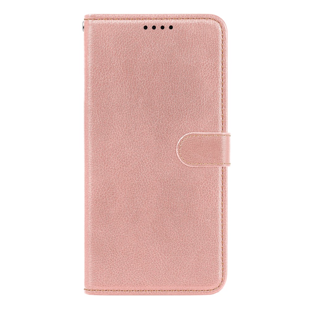  Samsung Galaxy A27 Plånboksfodral Läder Roséguld