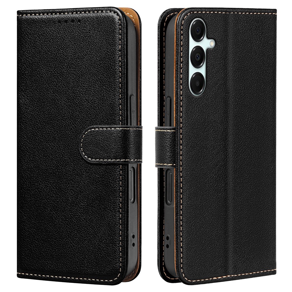 Samsung Galaxy A27 Plånboksfodral Läder Svart