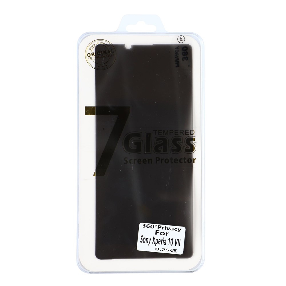  Sony Xperia 10 VII Skärmskydd Härdat Glas Privacy