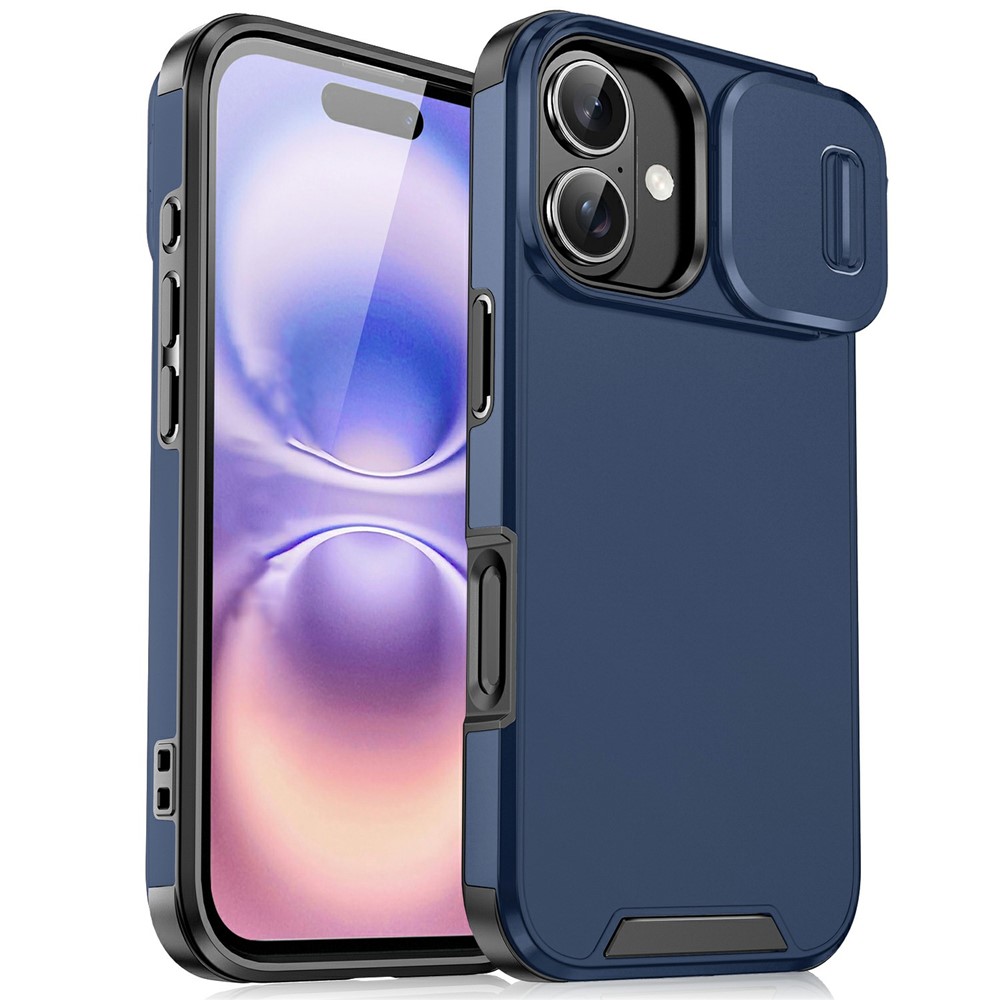  iPhone 17 Skal Hybrid Armor CamCover Blå