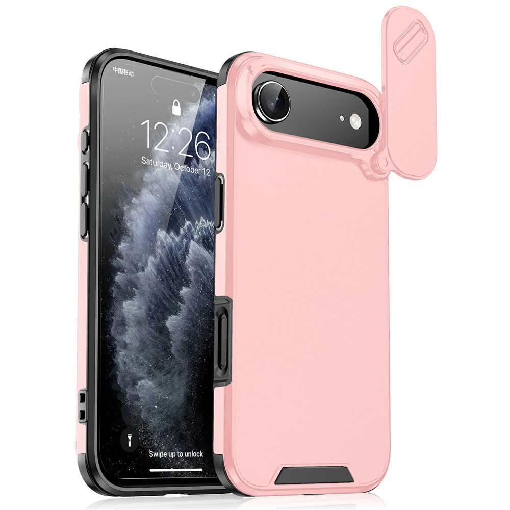  iPhone Air Skal Hybrid Armor CamCover Rosa