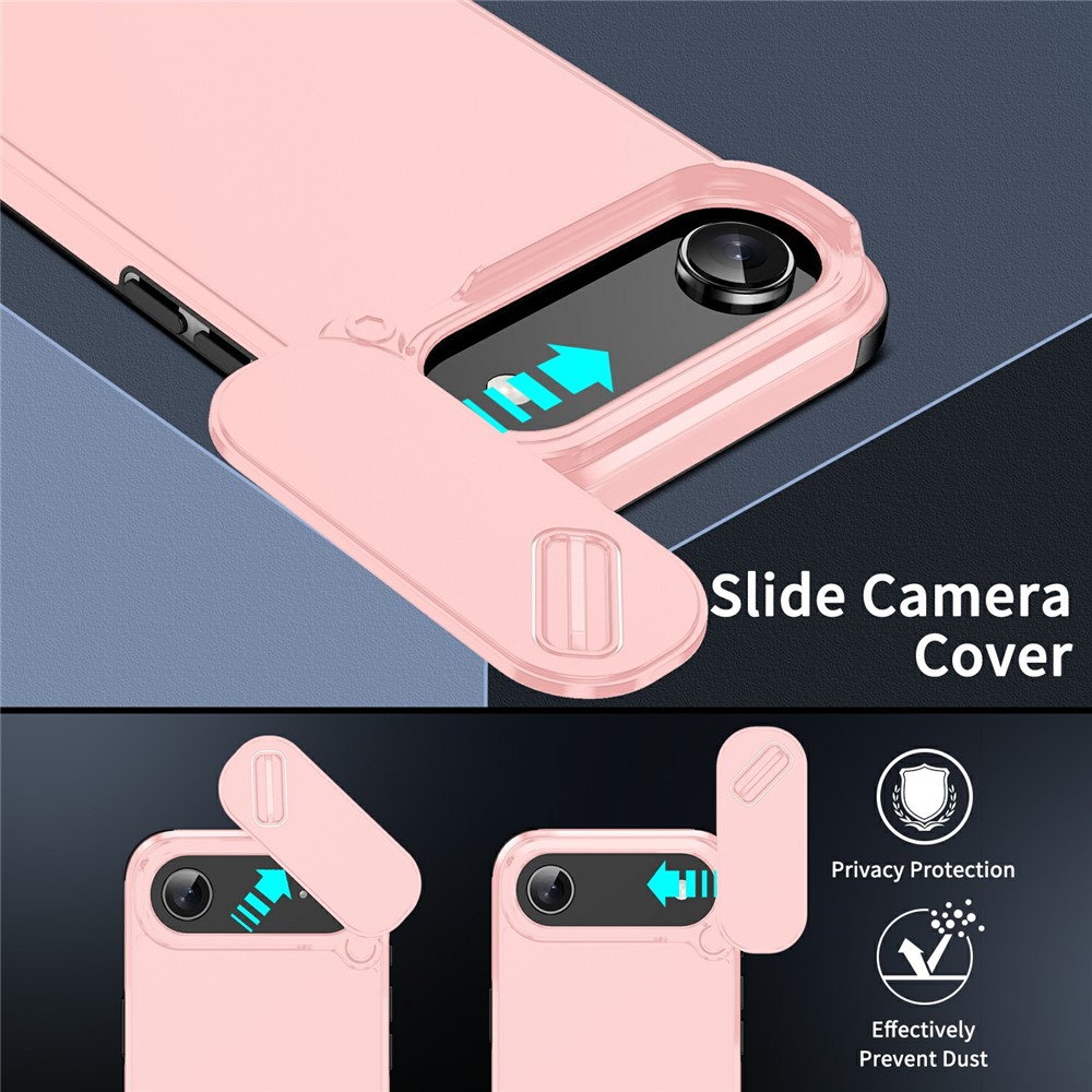  iPhone Air Skal Hybrid Armor CamCover Rosa