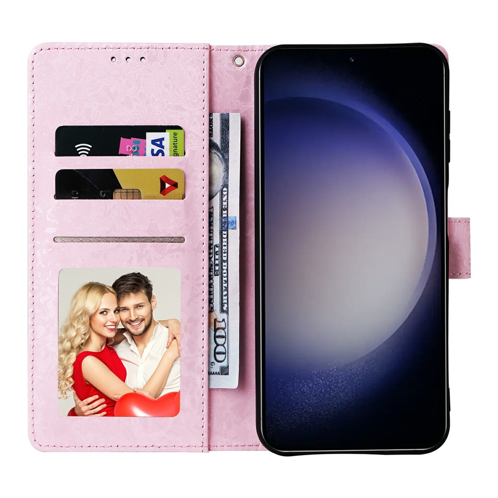  Samsung Galaxy S26 Plus Fodral RFID Läder Yellow Daisy