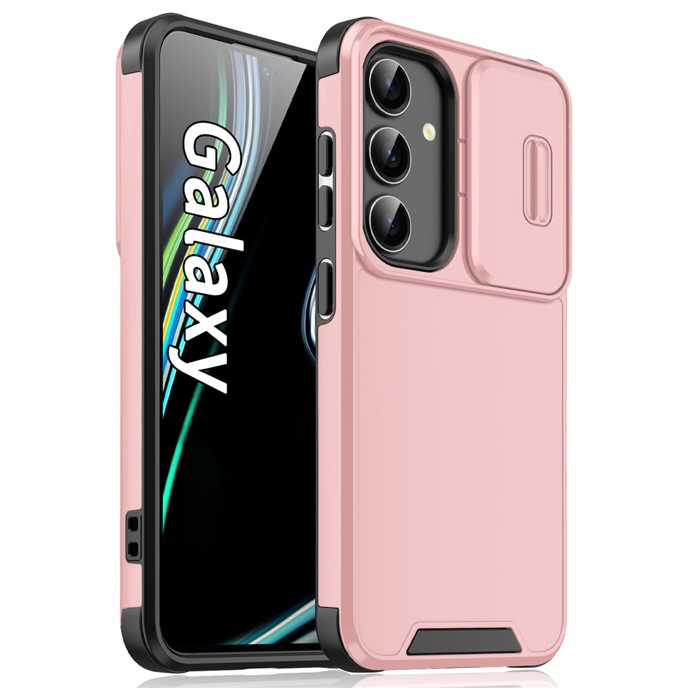  Samsung Galaxy S26 Skal Hybrid Armor CamCover Rosa