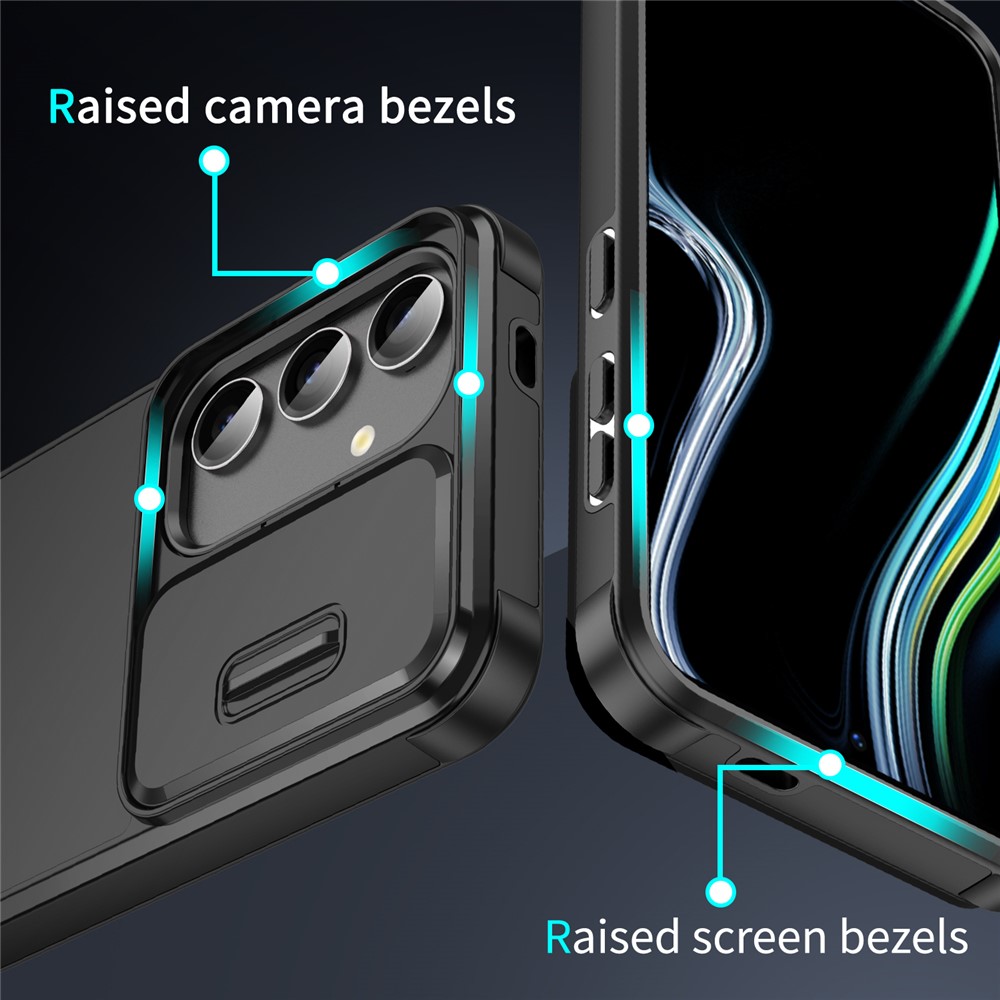  Samsung Galaxy S26 Skal Hybrid Armor CamCover Blå