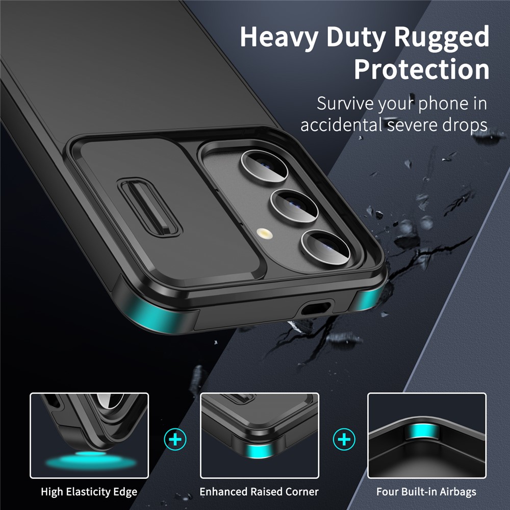  Samsung Galaxy S26 Plus Skal Hybrid Armor CamCover Blå