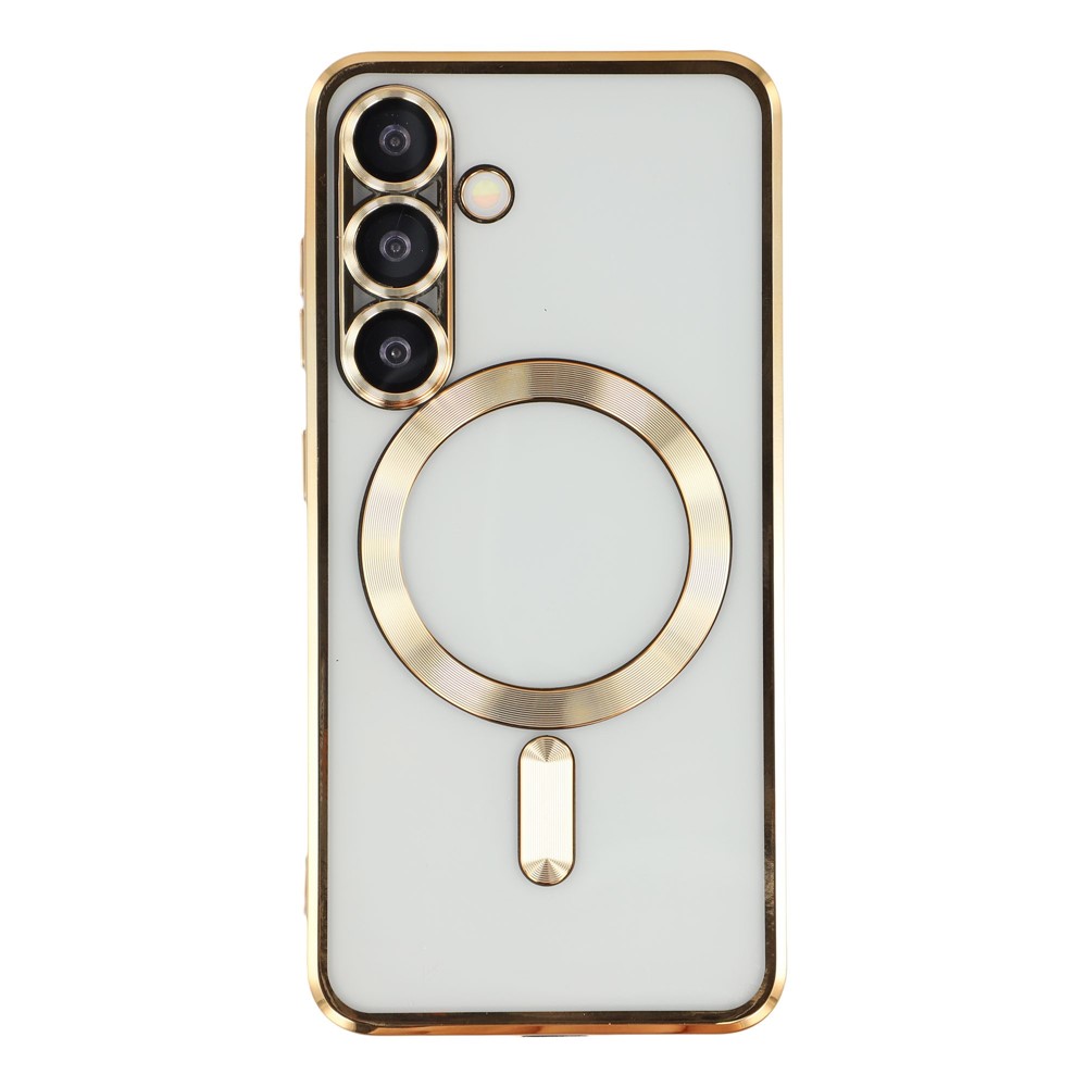  Galaxy S26 Plus Skal MagSafe Electroplated TPU Guld