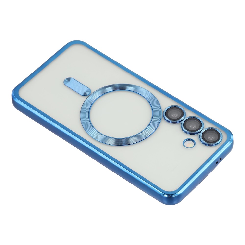  Galaxy S26 Plus Skal MagSafe Electroplated TPU Blå