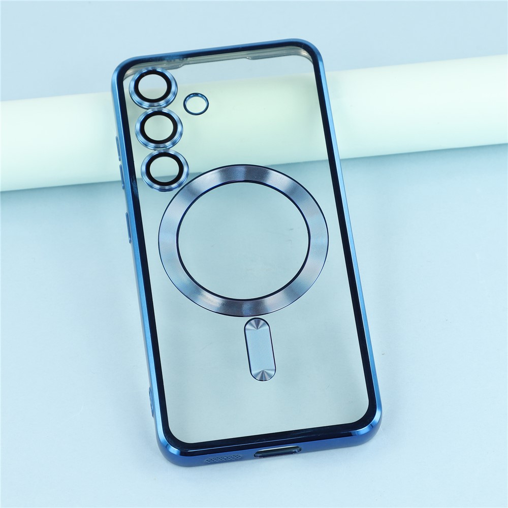  Samsung Galaxy S26 Skal MagSafe Electroplated TPU Blå