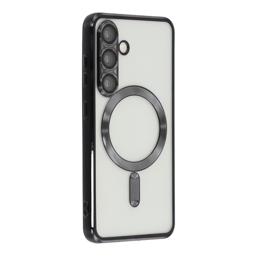 Samsung Galaxy S26 Skal MagSafe Electroplated TPU Svart