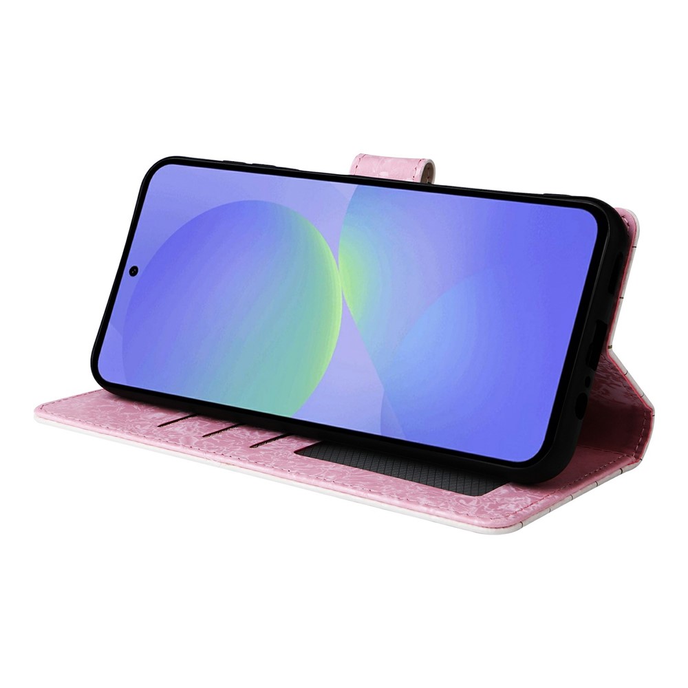 Samsung Galaxy A37 5G Fodral RFID Läder Små Blommor