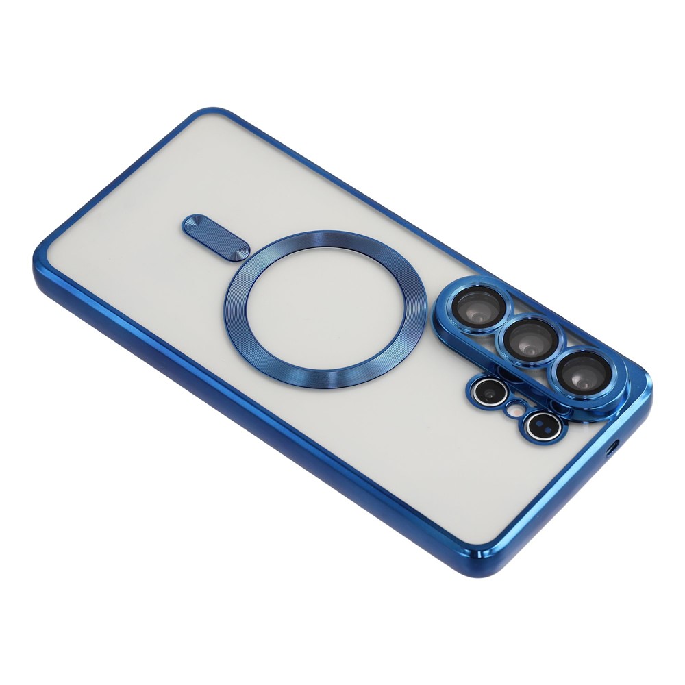  Samsung Galaxy S26 Ultra Skal MagSafe Electroplated TPU Blå