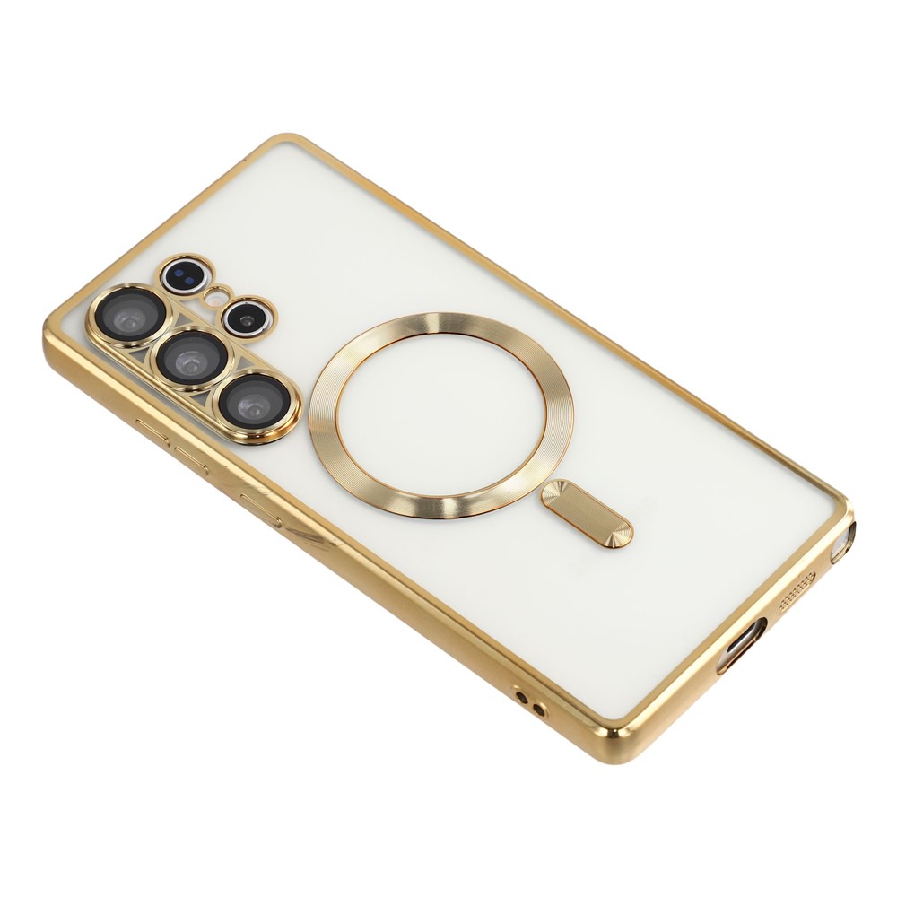  Samsung Galaxy S26 Ultra Skal MagSafe Electroplated TPU Guld