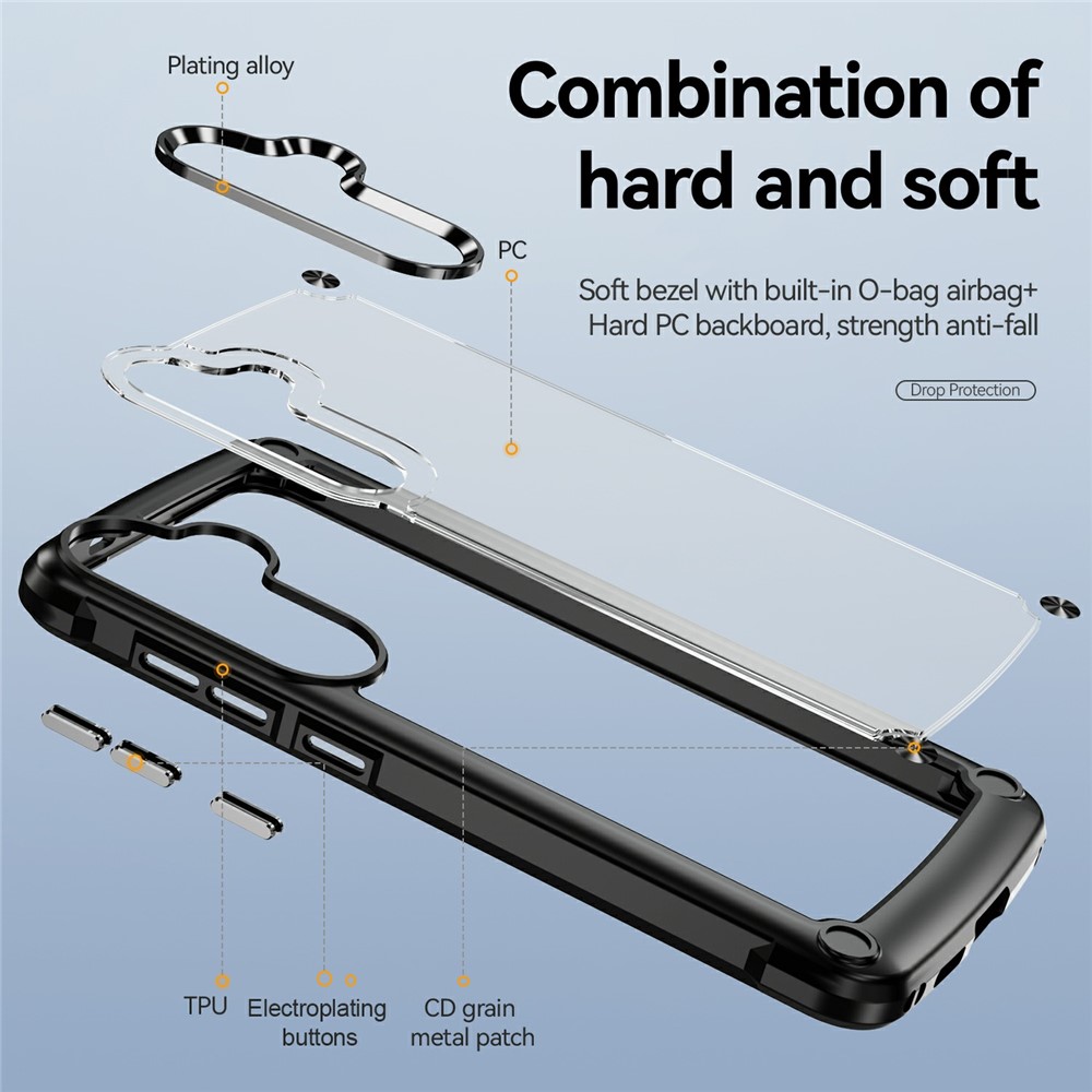  Samsung Galaxy S26 Skal Shockproof Hybrid Svart