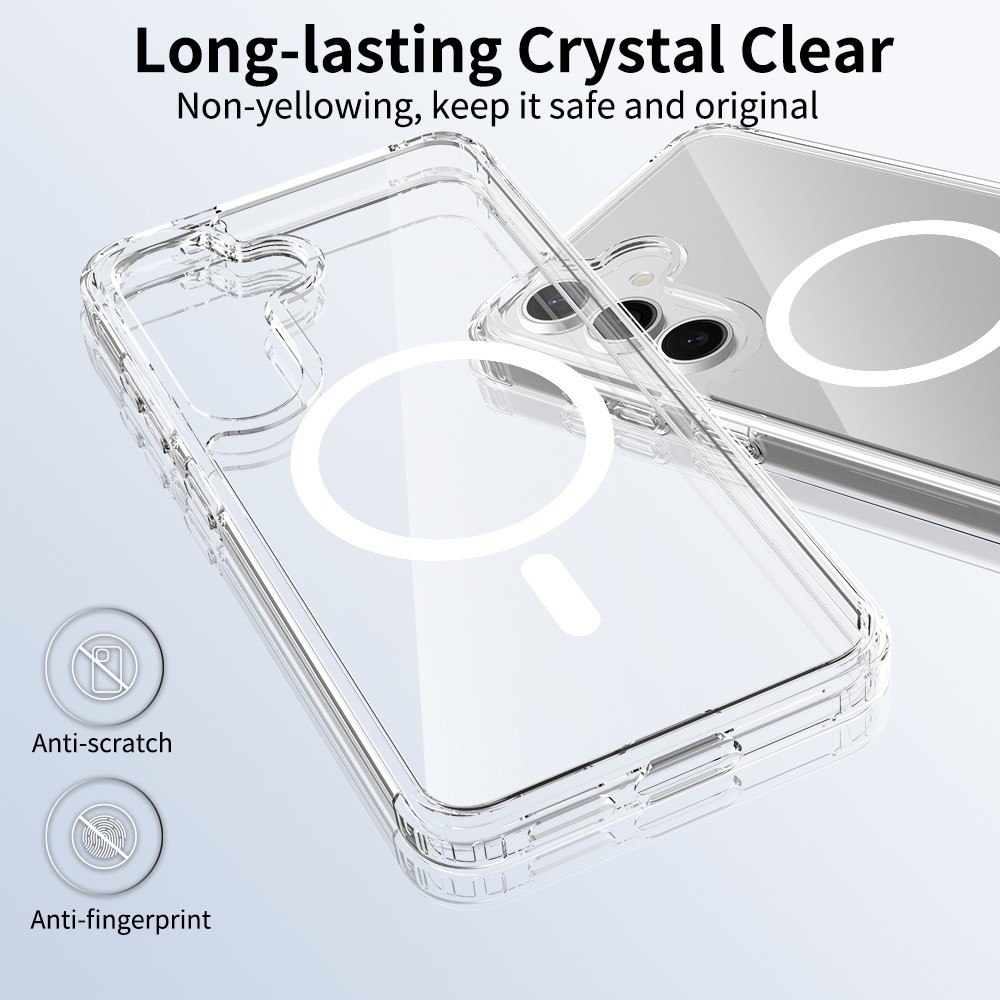  Samsung Galaxy S26 Skal MagSafe Hybrid Transparent