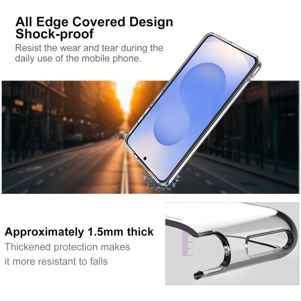 IMAK IMAK Samsung Galaxy S26 Skal Soft TPU Transparent