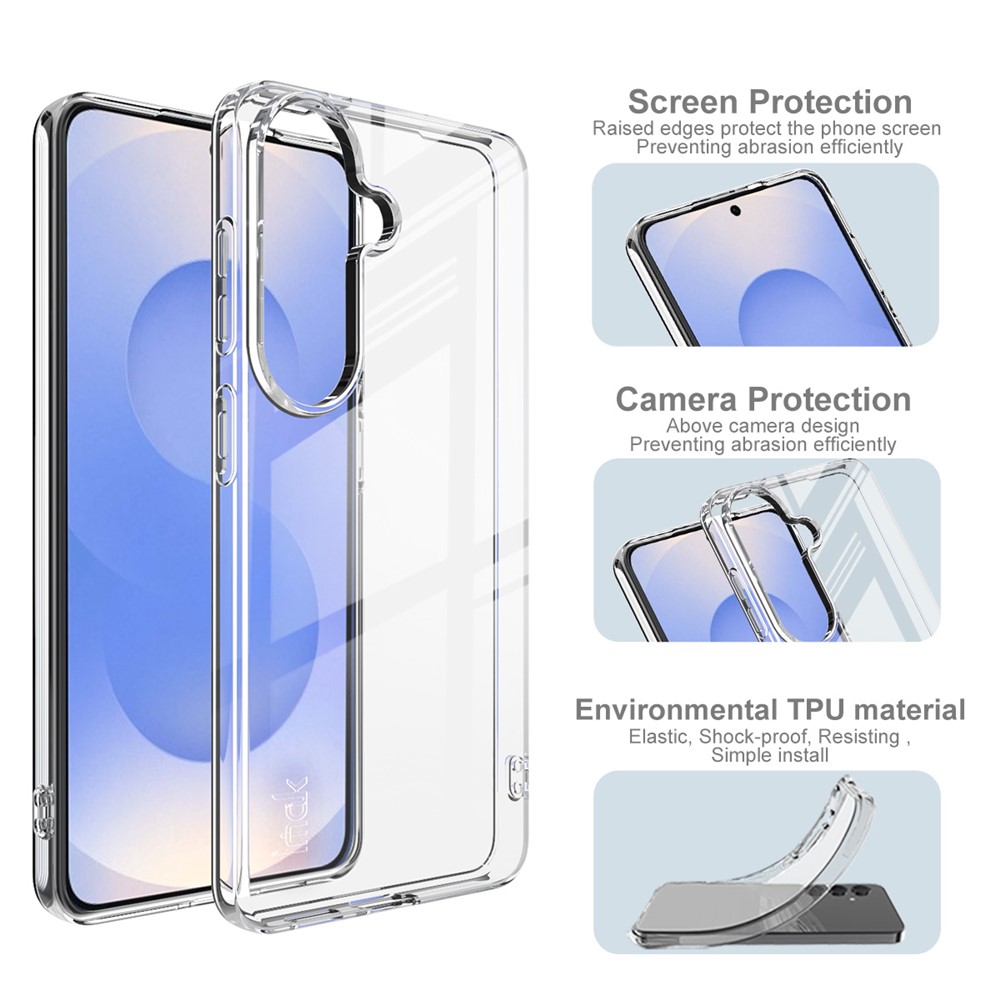 IMAK IMAK Samsung Galaxy S26 Skal Soft TPU Transparent