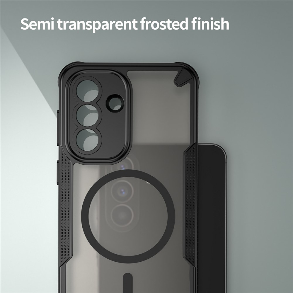 Samsung Galaxy A57 5G Skal MagSafe Hybrid Armor Svart