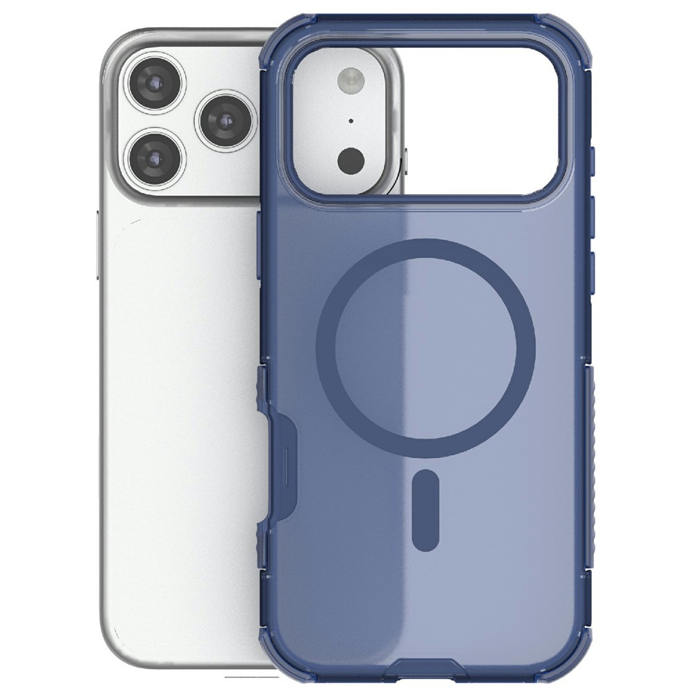  iPhone 17 Pro Max Skal MagSafe Shockproof Hybrid Blå