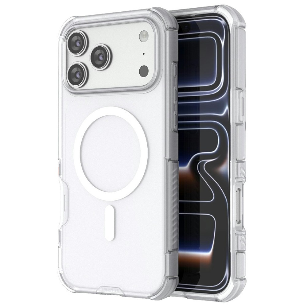  iPhone 17 Pro Max Skal MagSafe Shockproof Hybrid Vit