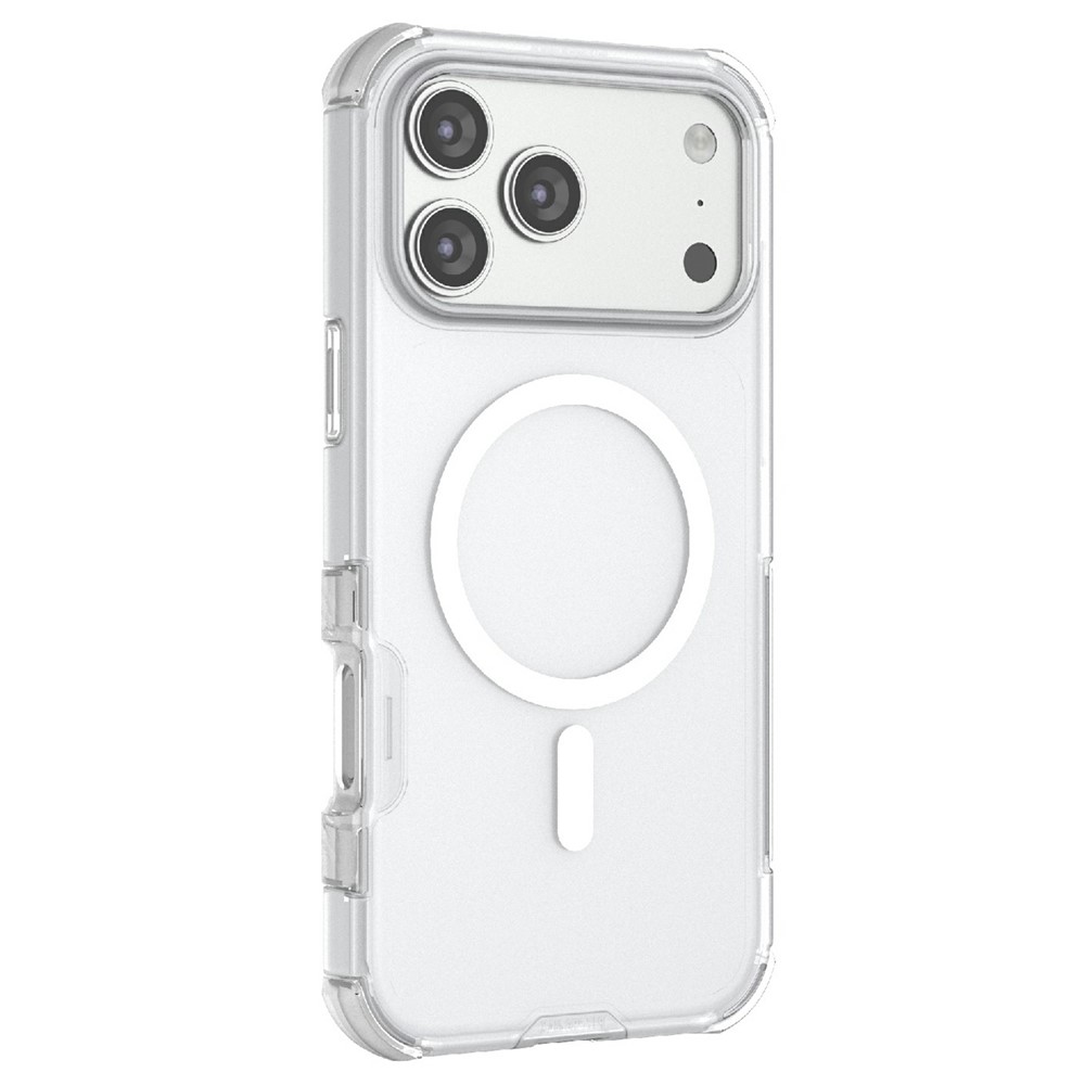 iPhone 17 Pro Max Skal MagSafe Shockproof Hybrid Vit