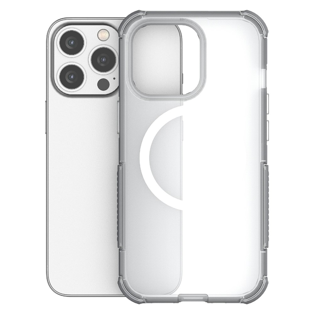  iPhone 16 Pro Max Skal MagSafe Shockproof Hybrid Vit
