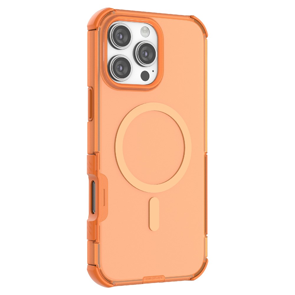  iPhone 16 Pro Max Skal MagSafe Shockproof Hybrid Orange