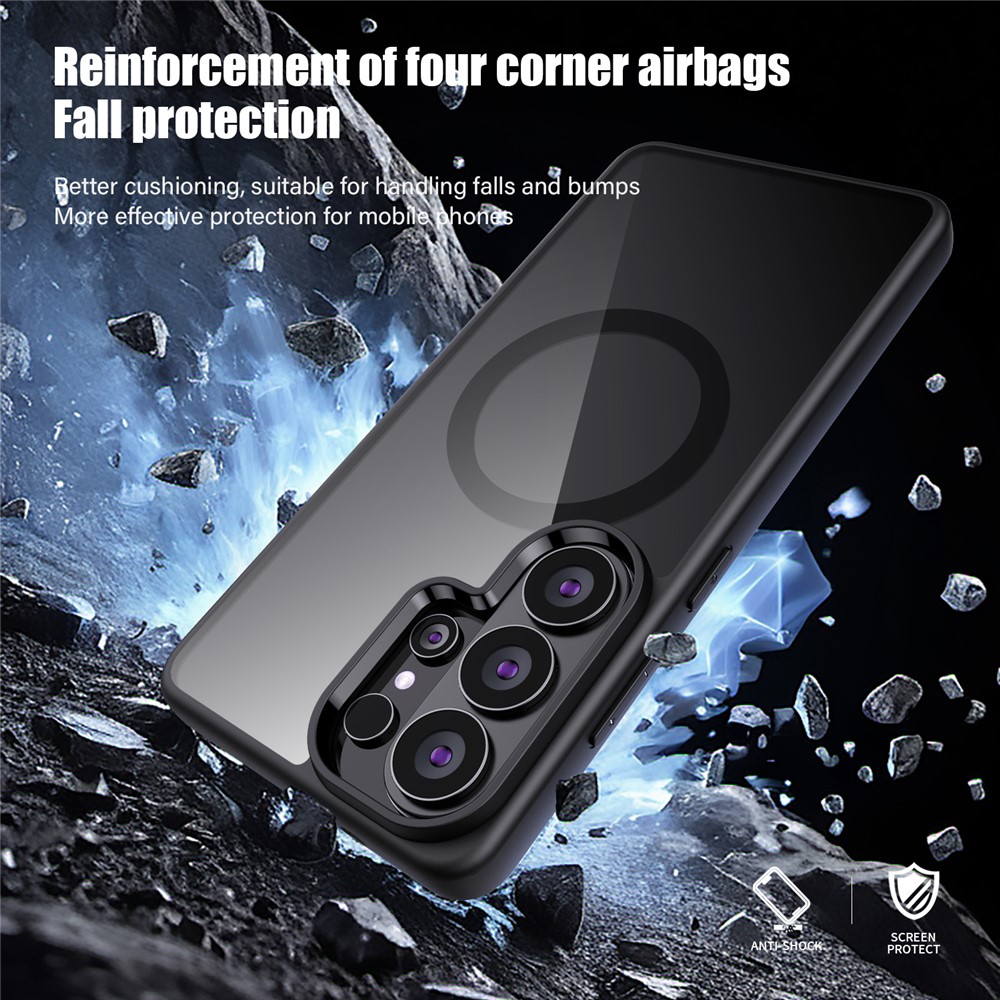  Samsung Galaxy S26 Ultra Skal MagSafe Hybrid Svart