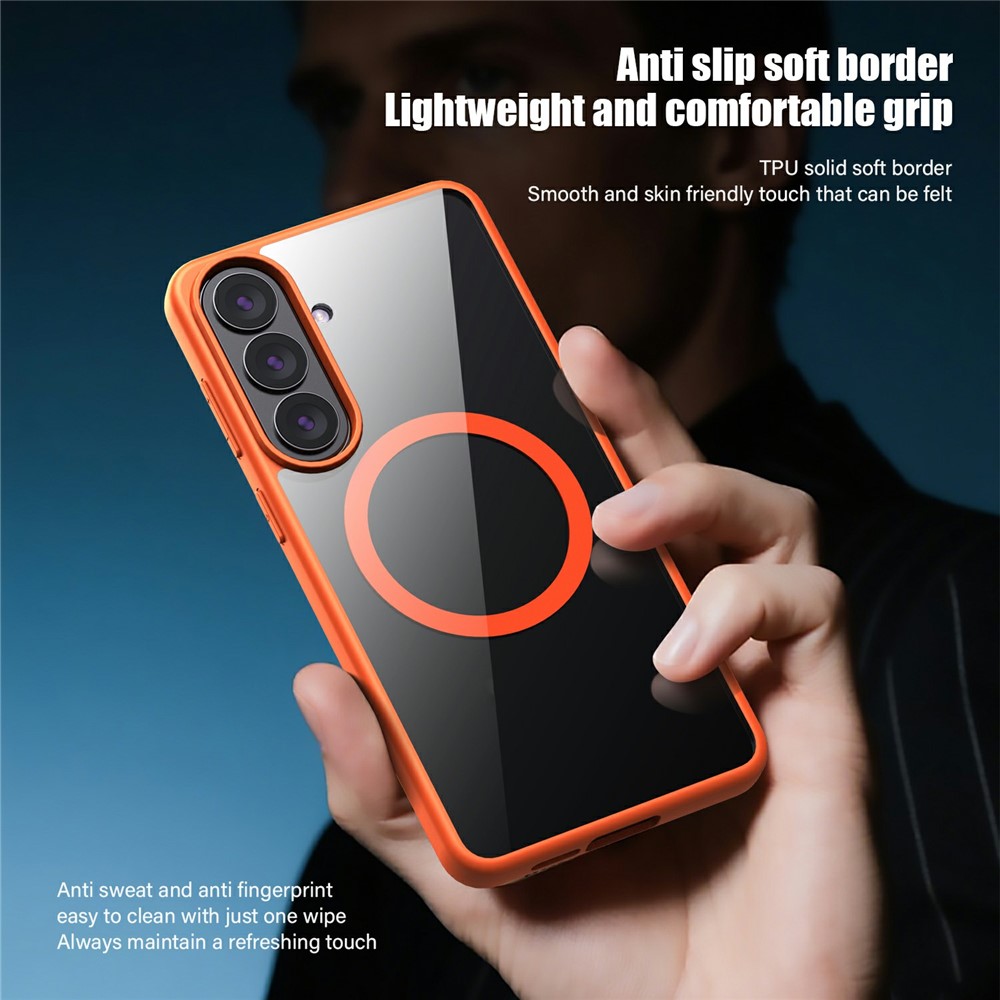  Samsung Galaxy S26 Plus Skal MagSafe Hybrid Orange