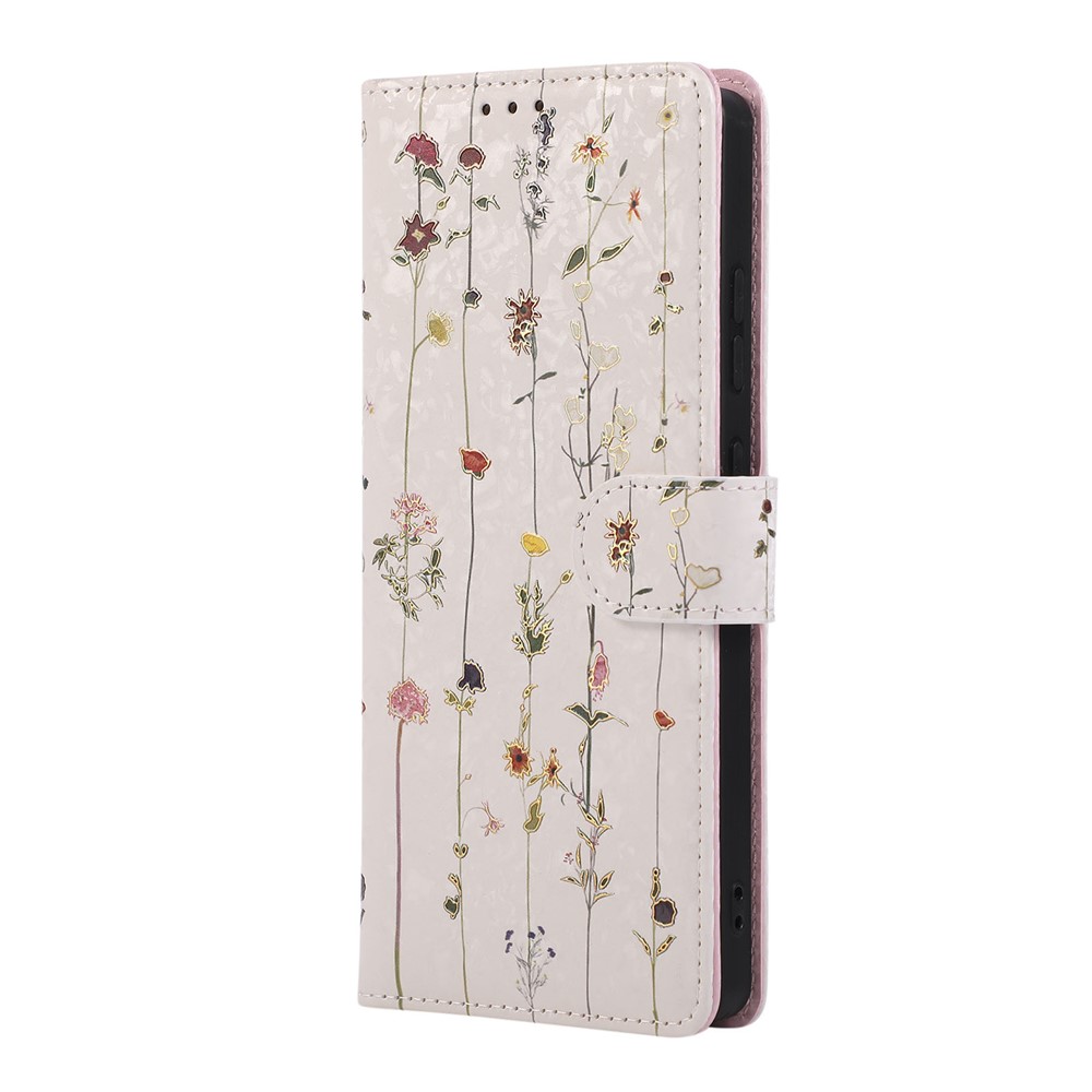  Samsung Galaxy S26 Ultra Fodral RFID Läder Små Blommor