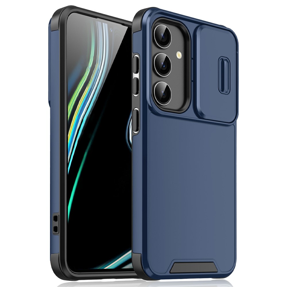  Samsung Galaxy A57 5G Skal Hybrid Armor CamCover Blå