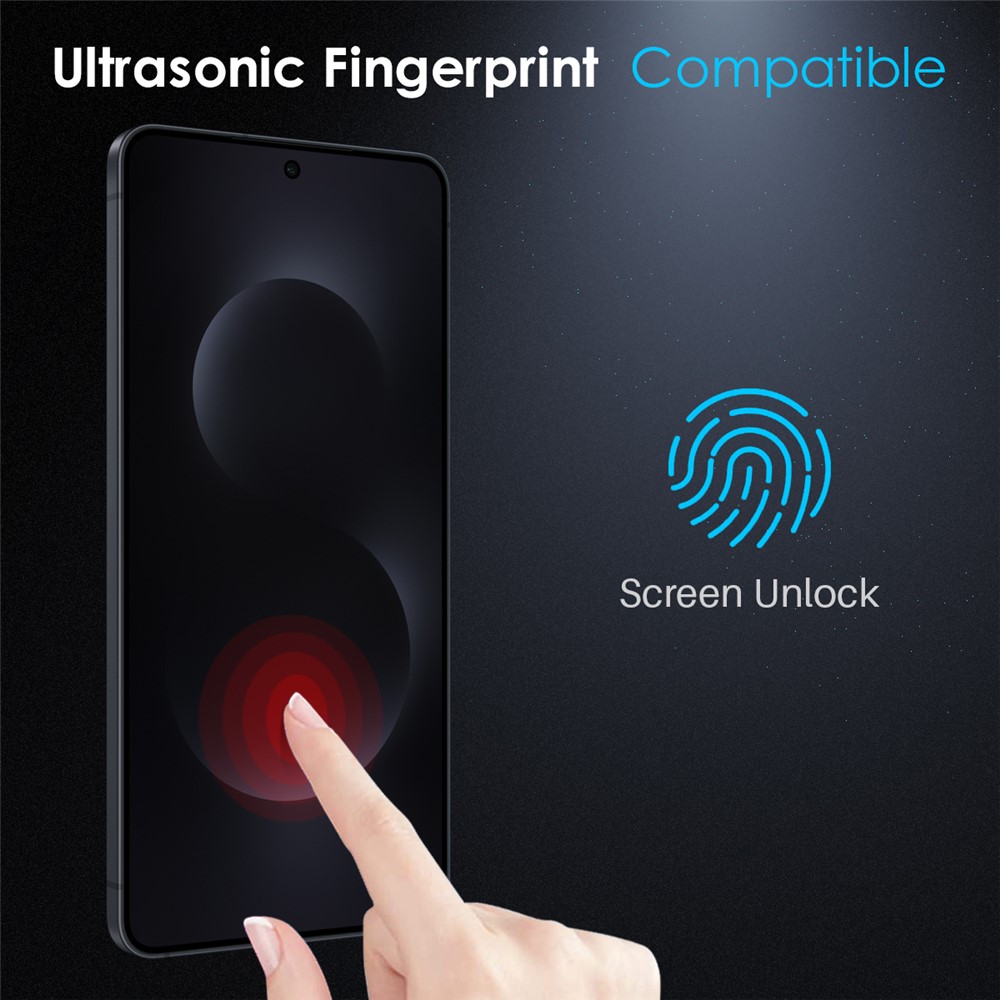NORTHJO NORTHJO Galaxy S26 2-PACK Skärmskydd Heltäckande Härdat Glas