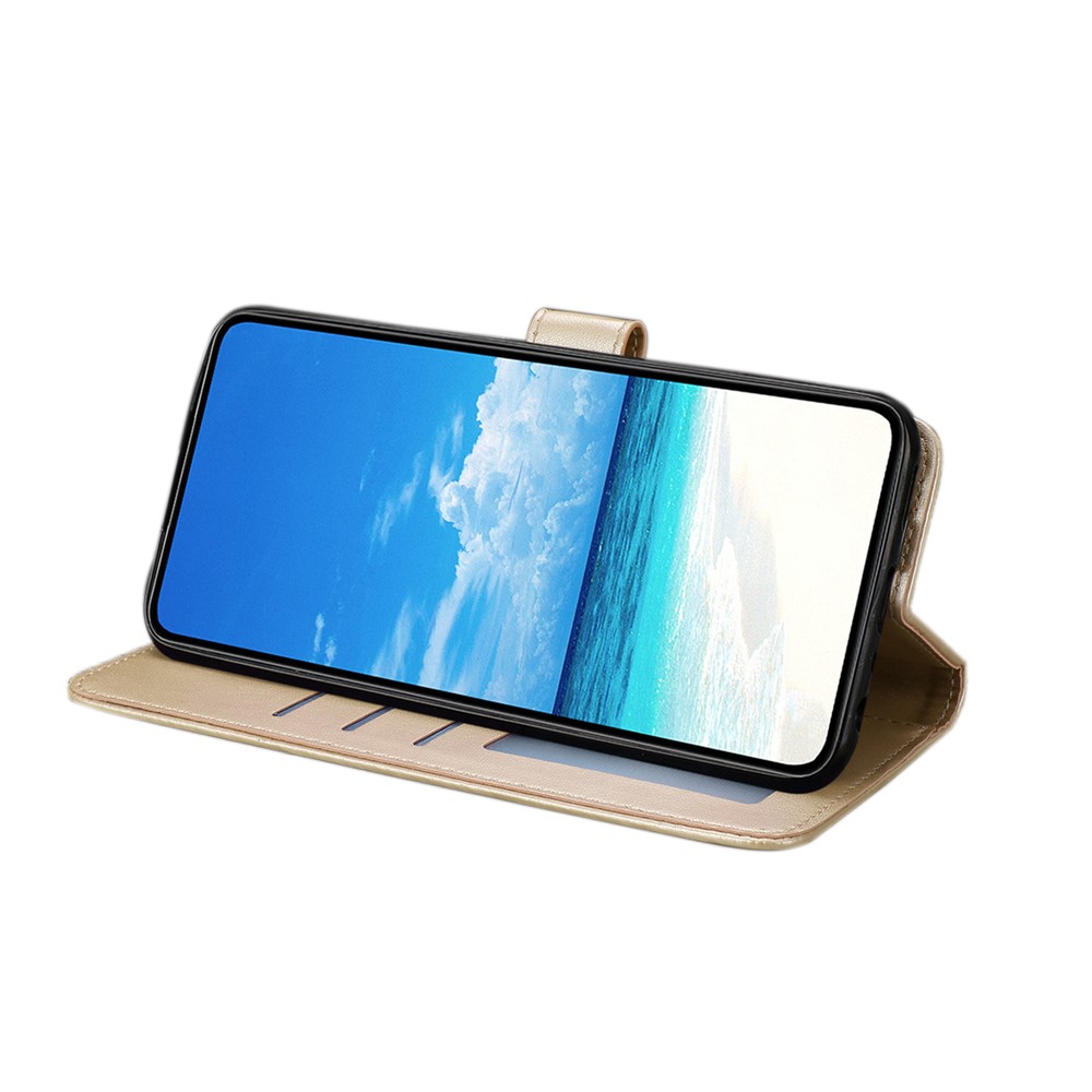  Google Pixel 10a Fodral Med Fjäril Tryck Guld