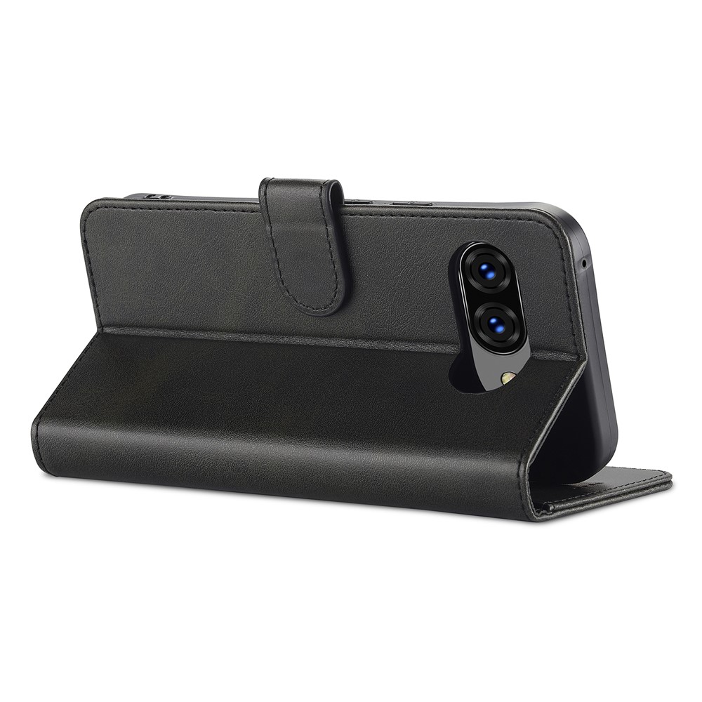 LC.IMEEKE LC.IMEEKE Google Pixel 10a Fodral Läder Svart
