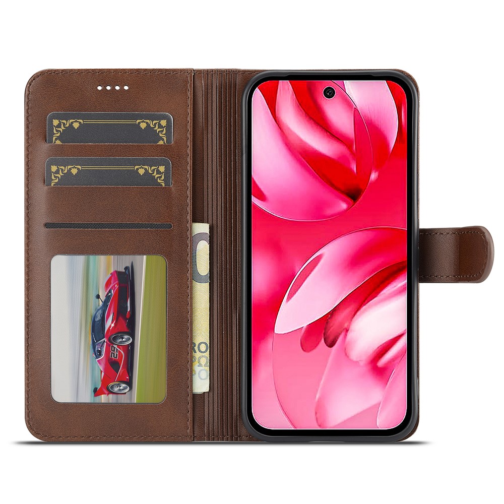 LC.IMEEKE LC.IMEEKE Google Pixel 10a Fodral Läder Brun