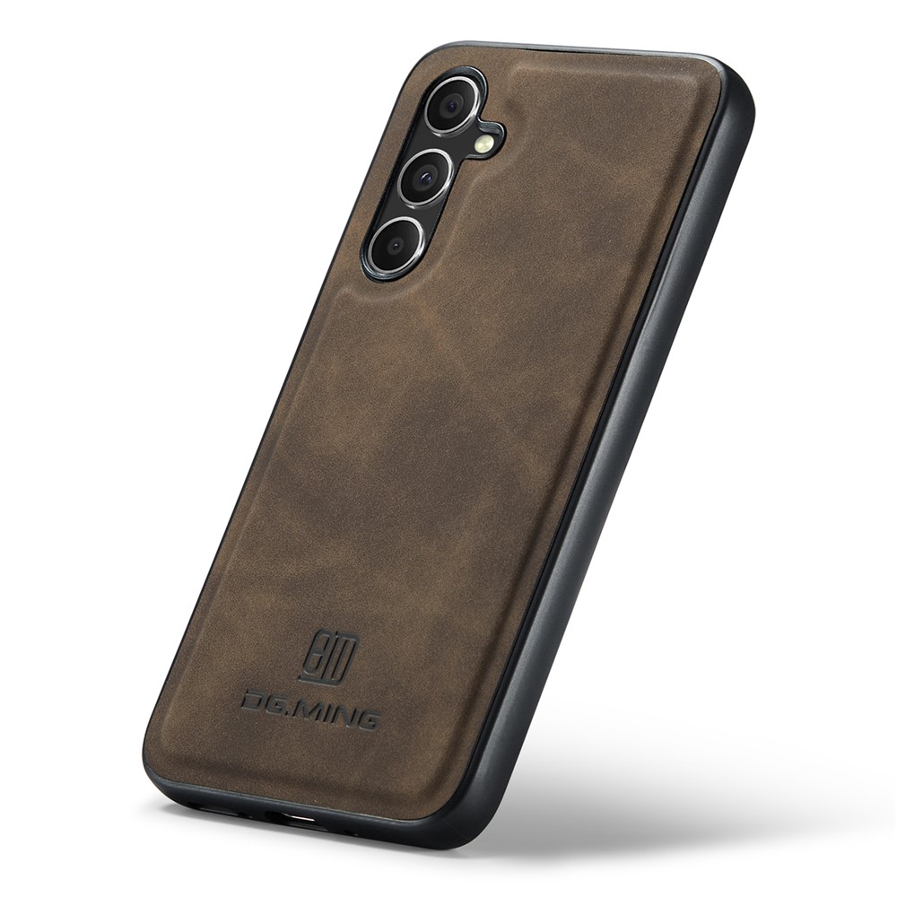 DG.MING DG.MING Samsung Galaxy S26 Plus Skal Läderbelagt Mörk Brun