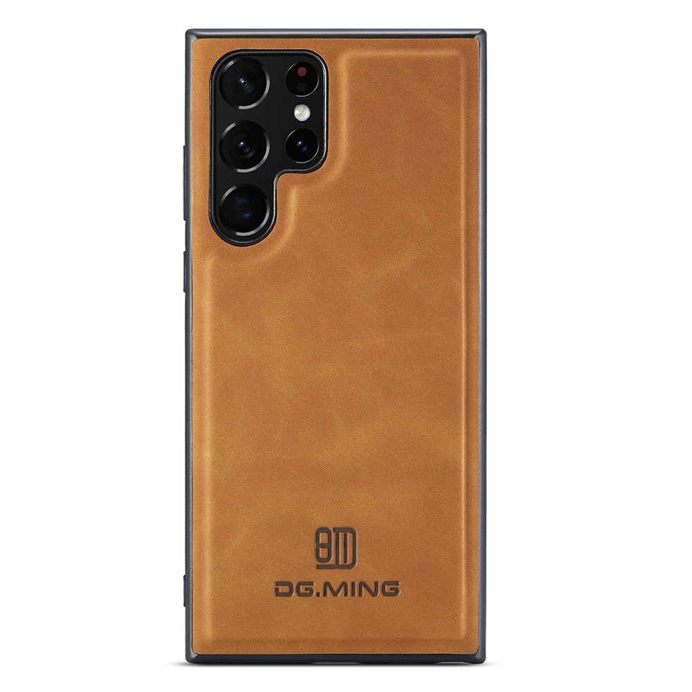 DG.MING DG.MING Galaxy S26 Ultra Skal Läderbelagt Brun