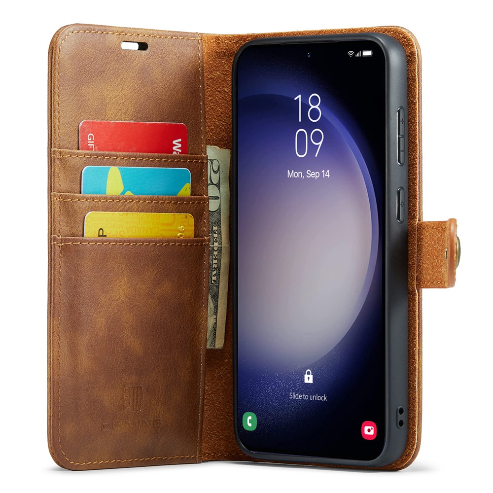 DG.MING DG.MING Samsung Galaxy S26 Plus 2in1 Fodral / Skal Brun
