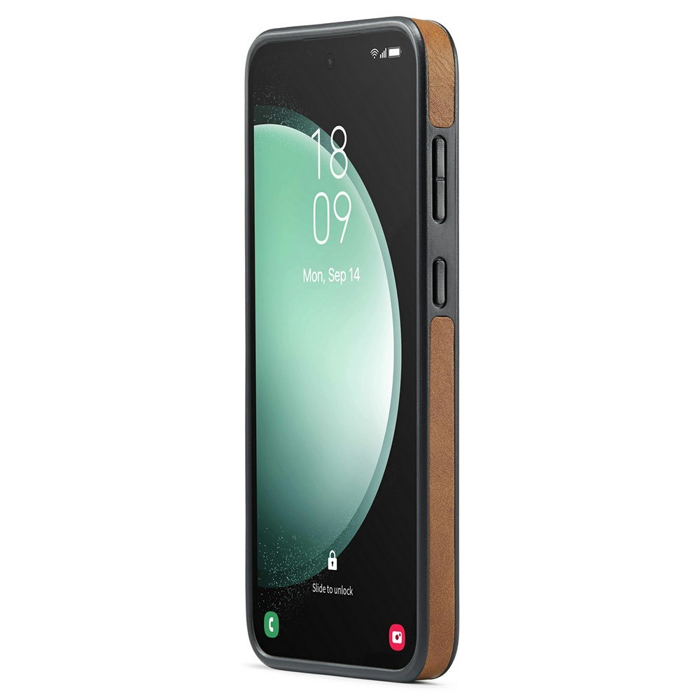 DG.MING DG.MING Samsung Galaxy S26 Plus Skal Läderbelagt Hybrid Brun