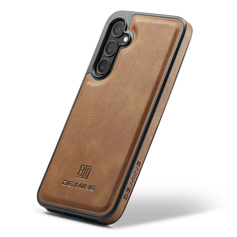 DG.MING DG.MING Samsung Galaxy S26 Plus Skal Läderbelagt Hybrid Brun