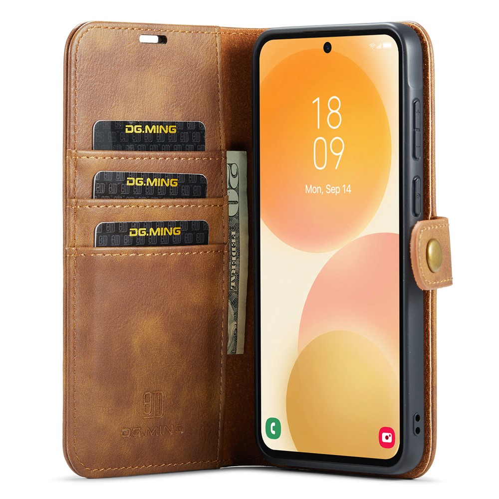 DG.MING DG.MING Samsung Galaxy A57 5G 2in1 Fodral / Skal Brun