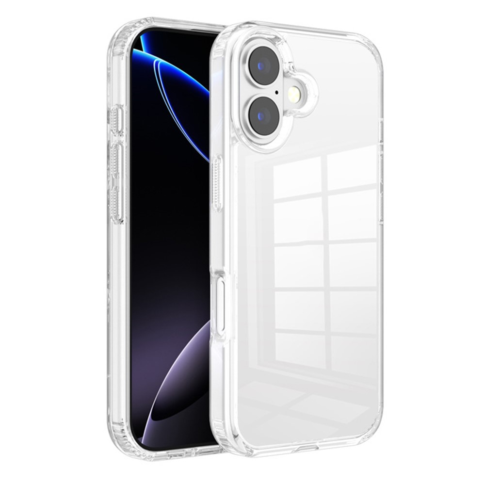  iPhone 17 Skal Hybrid Transparent