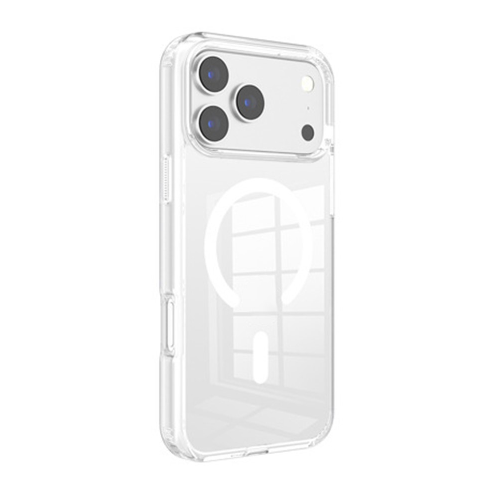  iPhone 17 Pro Skal MagSafe Hybrid Transparent