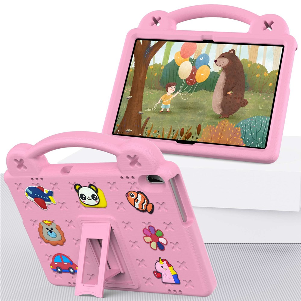  Lenovo Tab M10/Huwei MediaPad T5 10.1 Skal EVA För Barn Rosa
