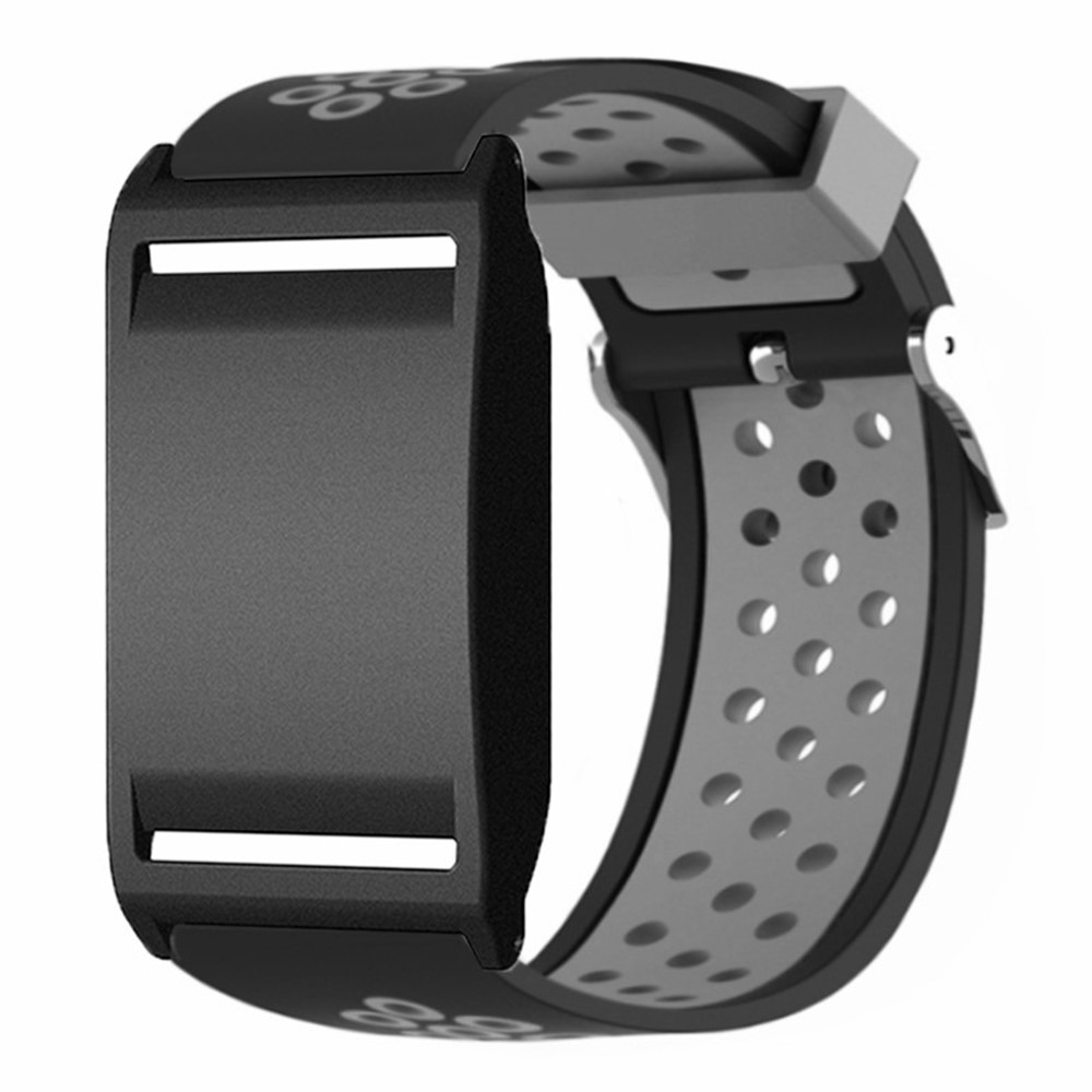  Polar Loop Klockarmband Silikon Dual-Color Grå / Svart
