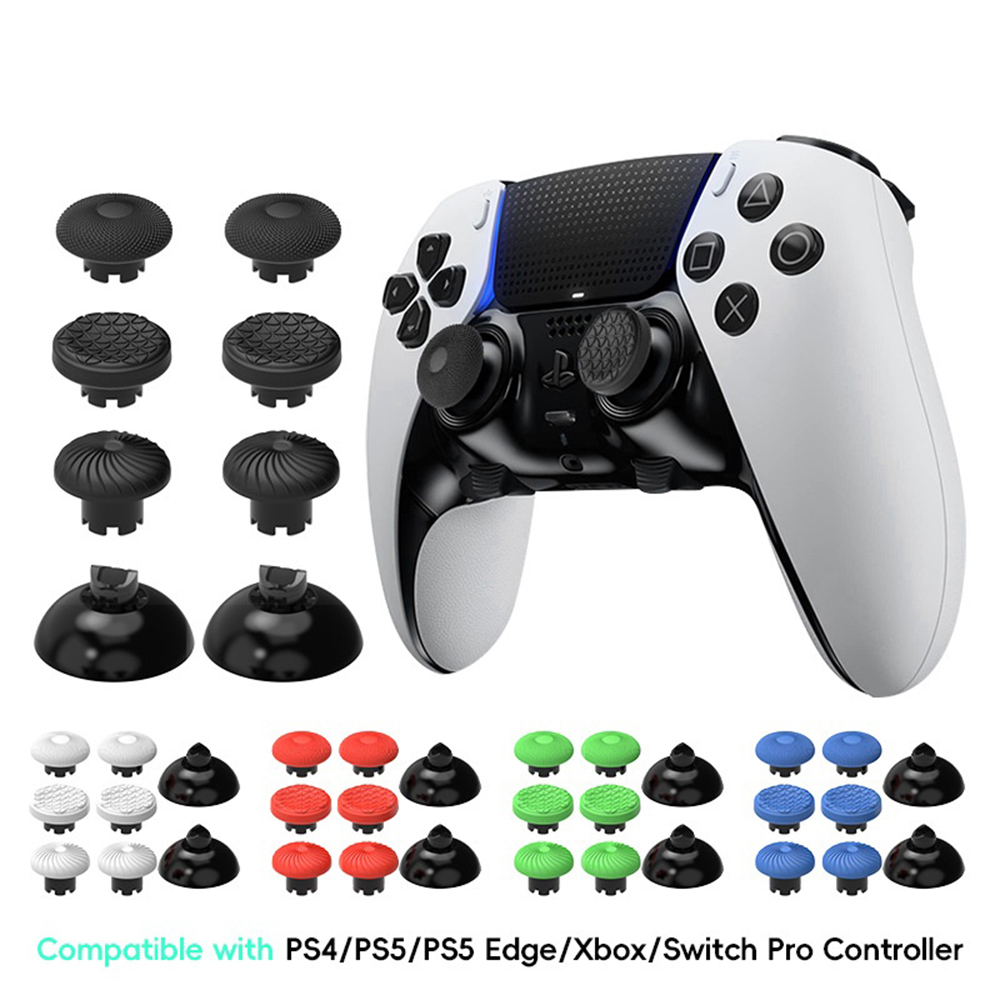 DATA FROG DATA FROG 8-PACK Thumb Grip För PS5/PS4/Xbox/Switch Röd